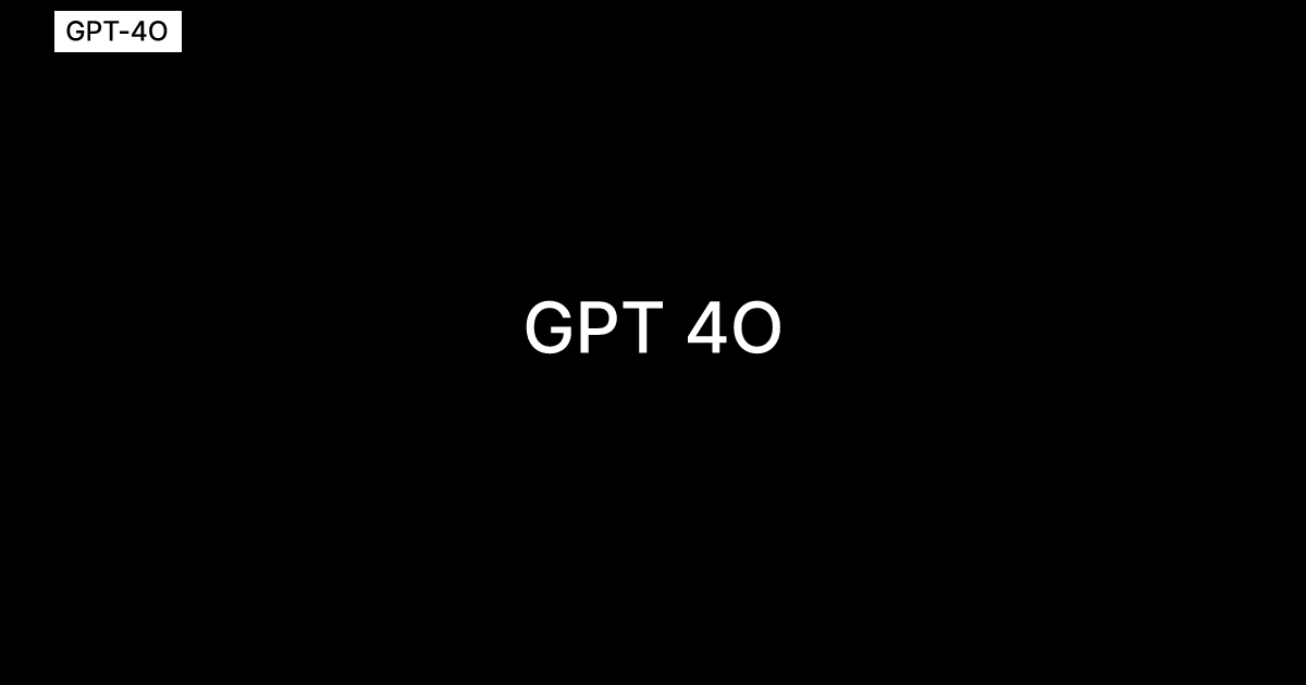 Embark on the next level of intelligence with GPT-4o: where intelligence meets innovation.Products featuring GPT-4o deliver intelligence on par with G